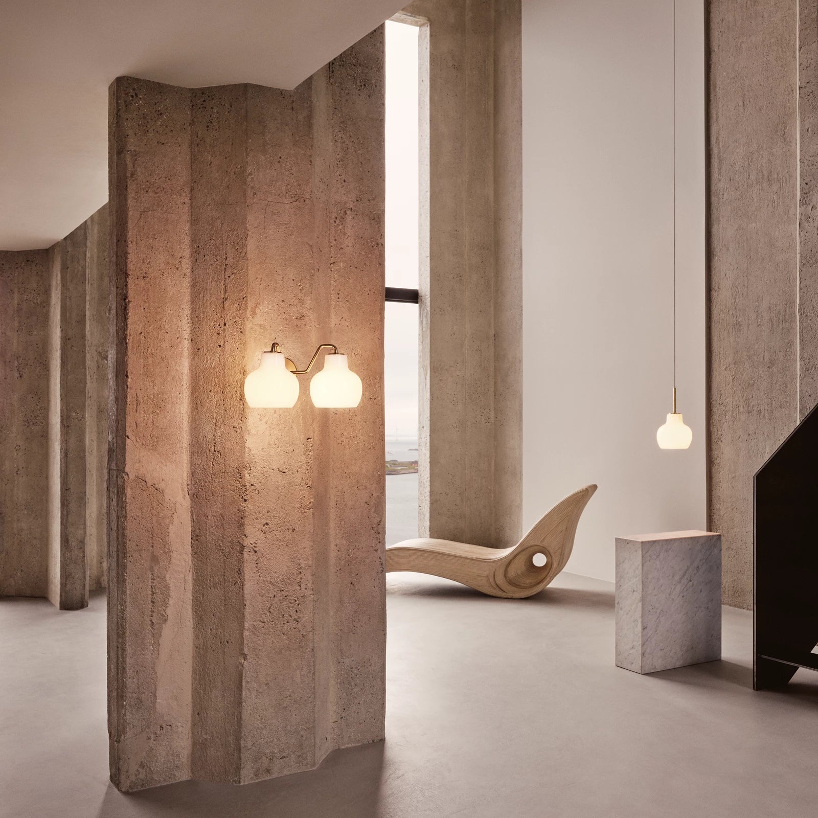 VL Ring Crown 2 vegglampe