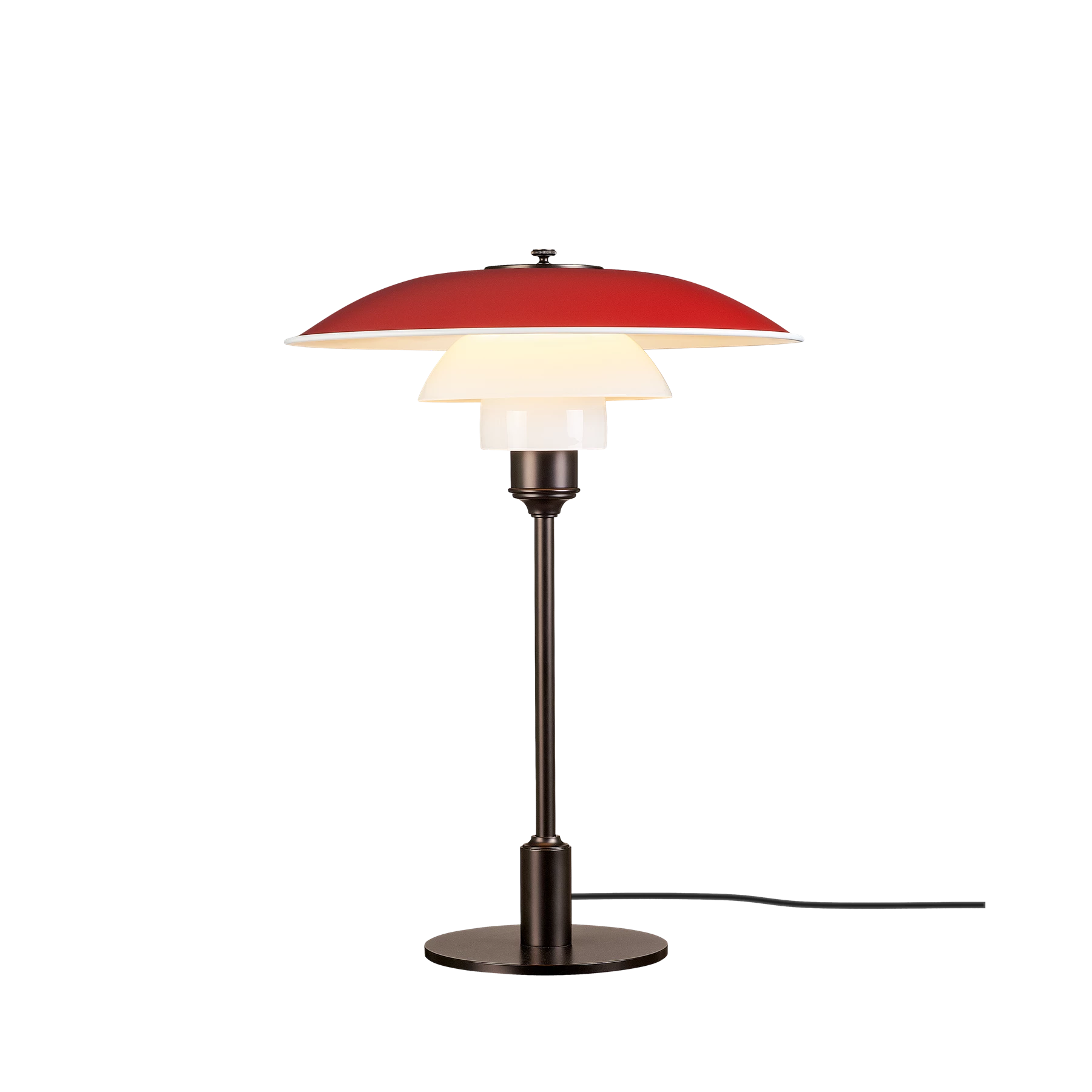 PH 3½-2½ metall bordlampe