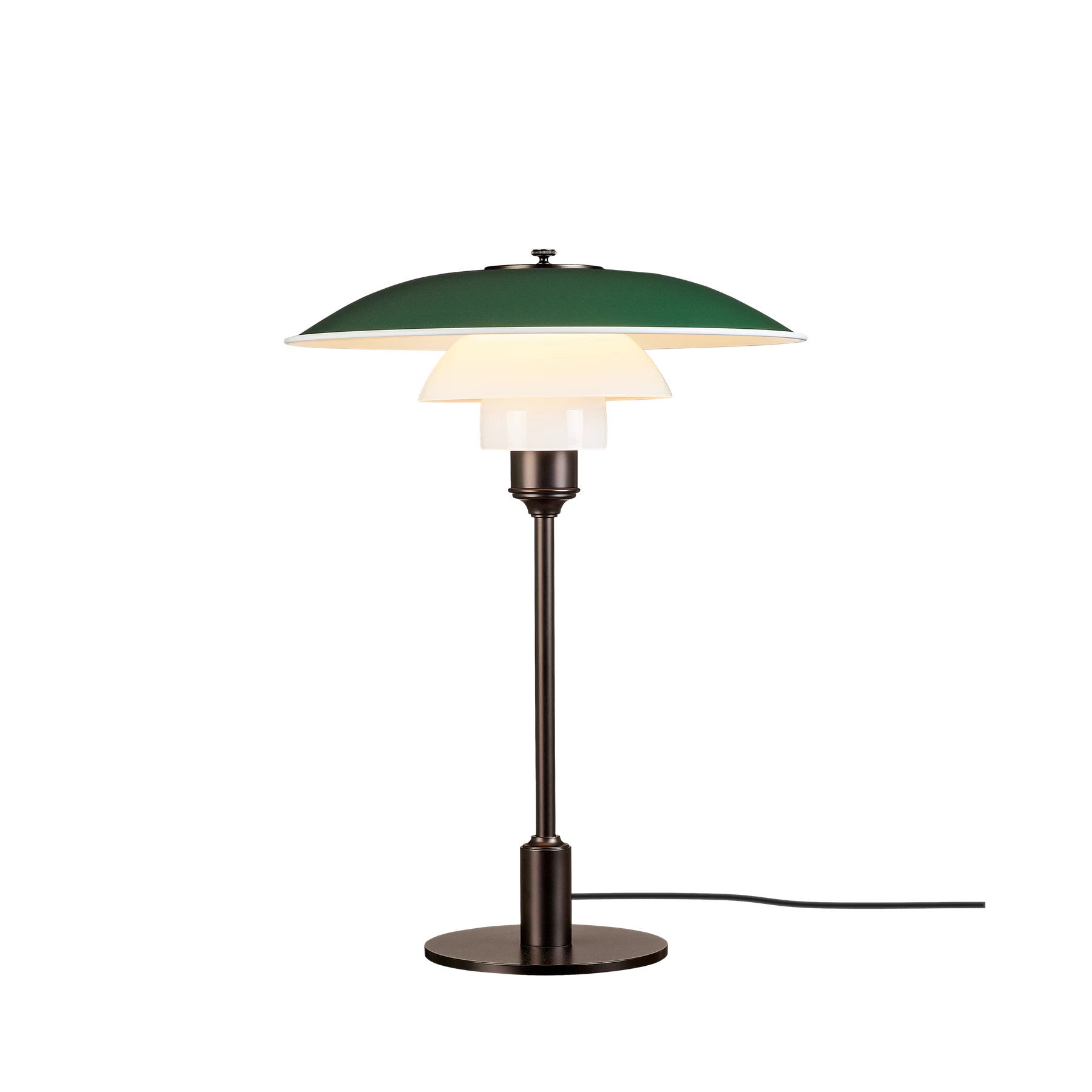 PH 3½-2½ metall bordlampe