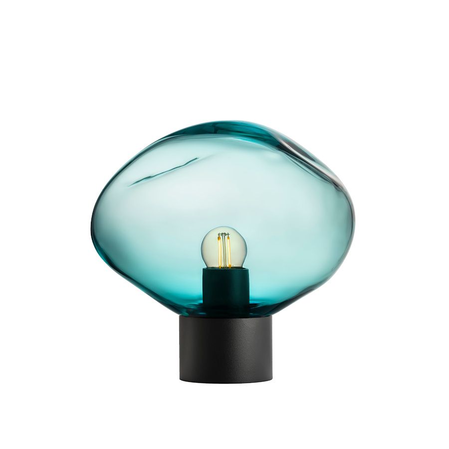 Crystal stone bordlampe