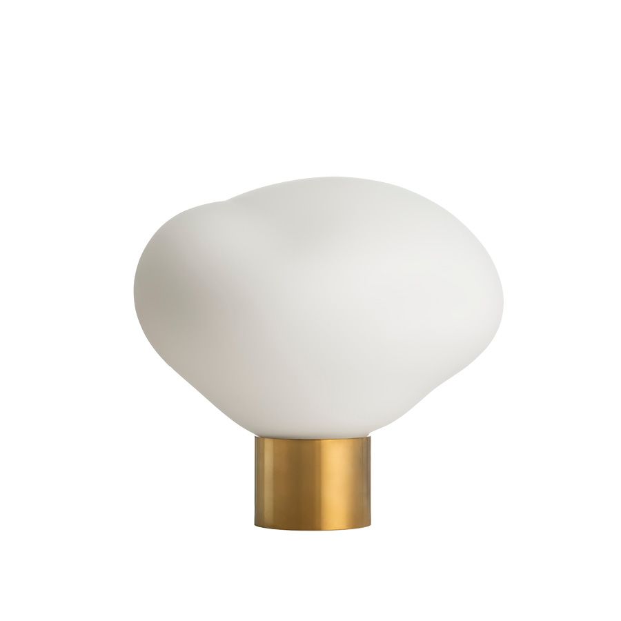 Crystal stone bordlampe