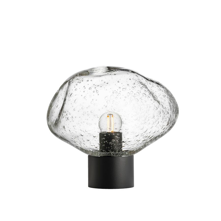 Crystal stone bordlampe