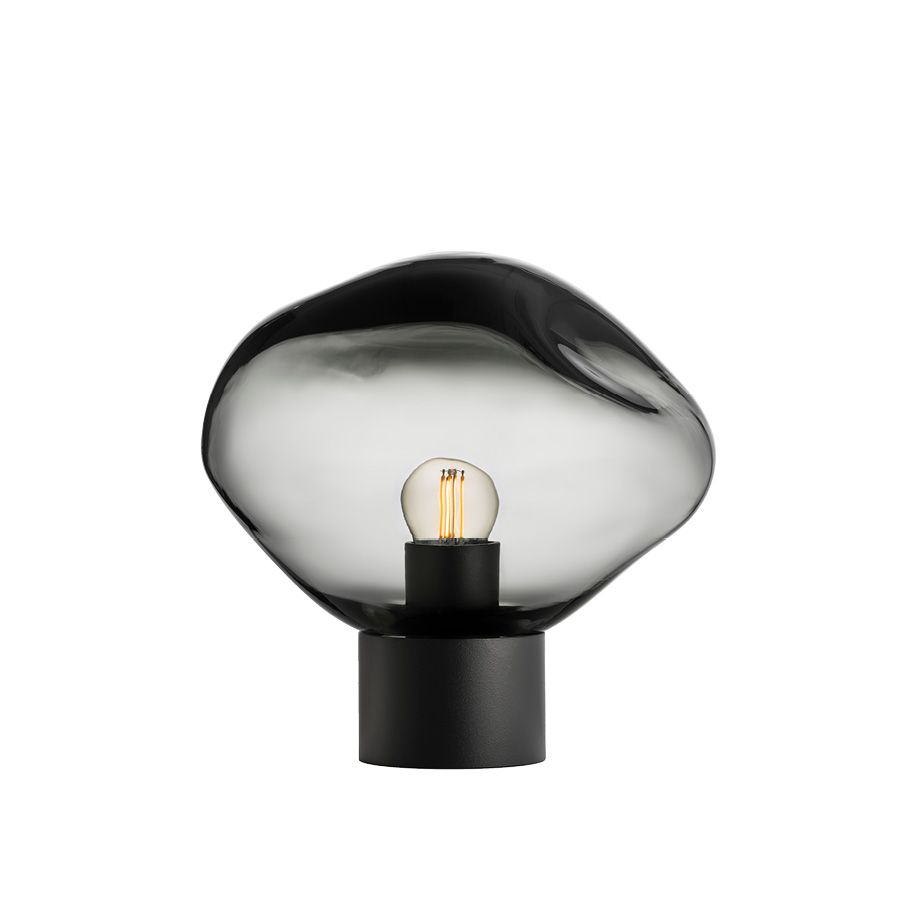 Crystal stone bordlampe