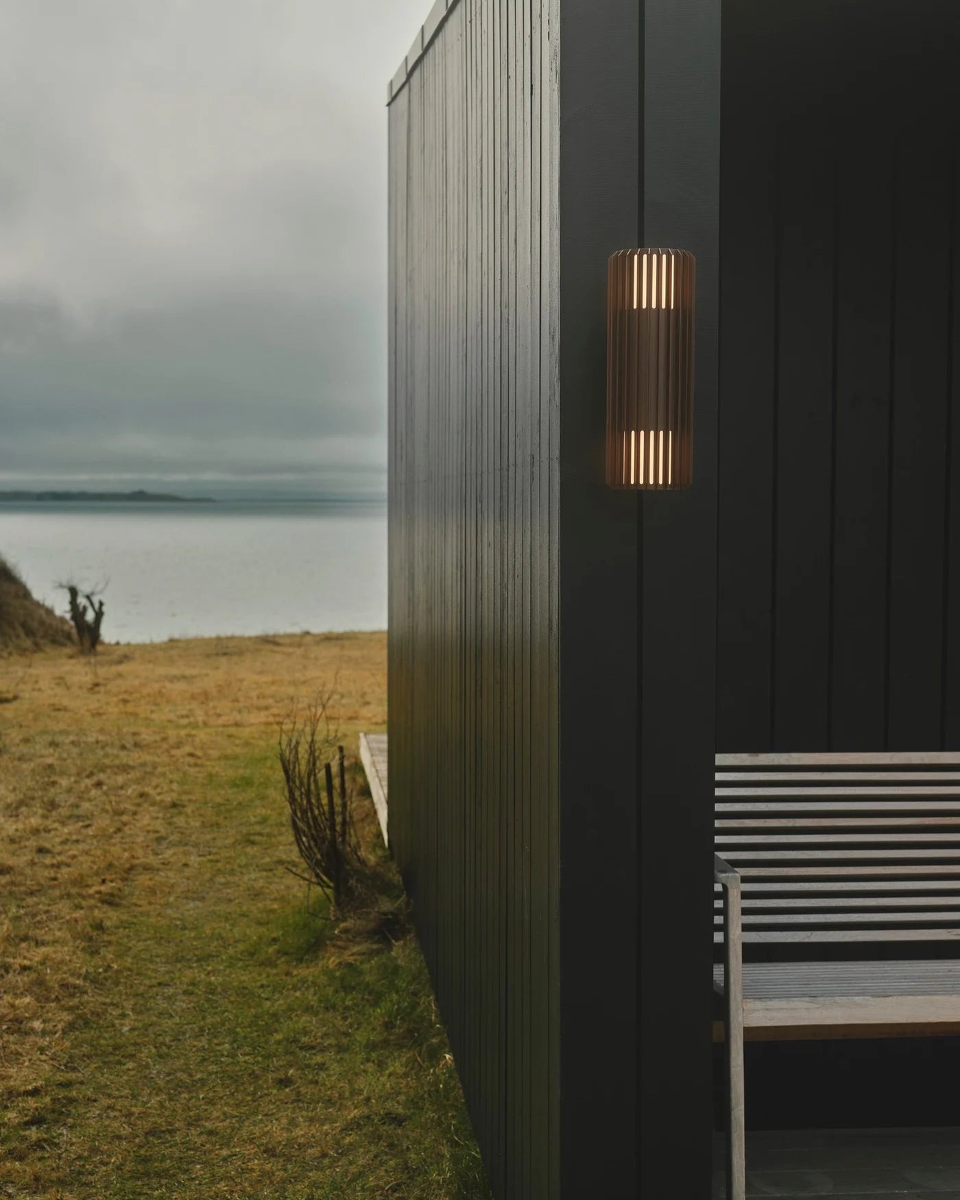 Aludra double vegglampe