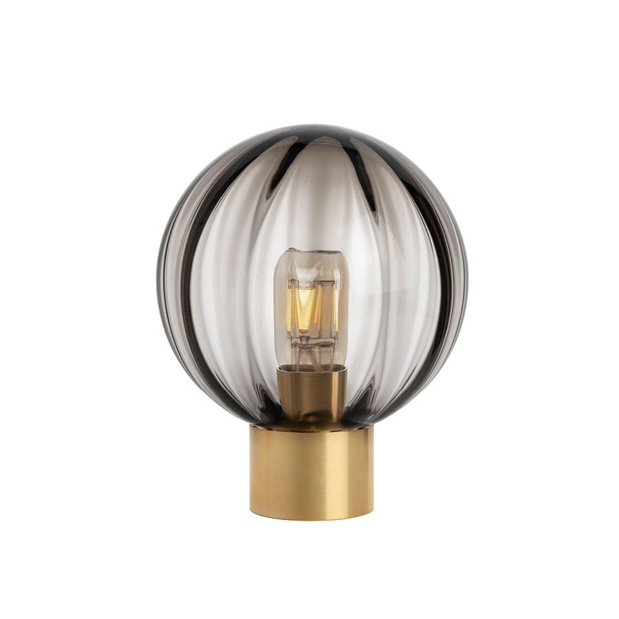 Krystallkule Optikk bordlampe