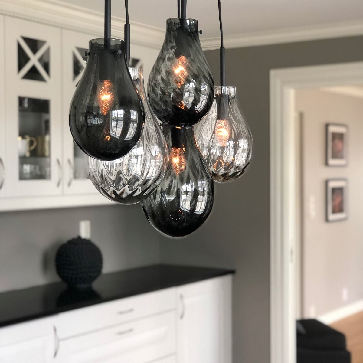 Glitre dråper - 5 stk