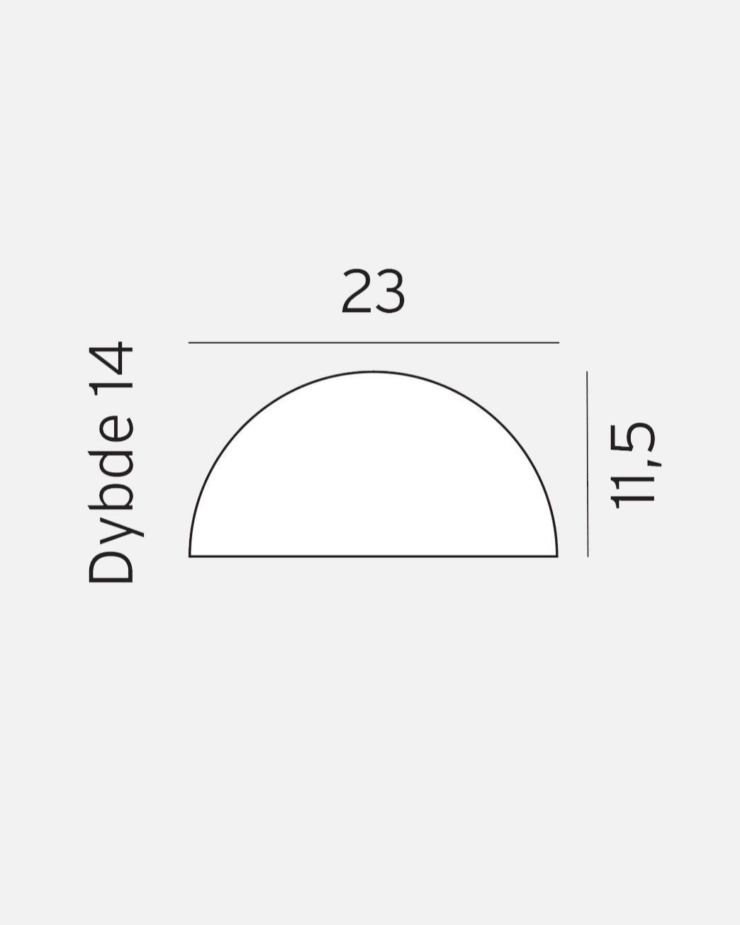 Paris 160 utendørs vegglampe