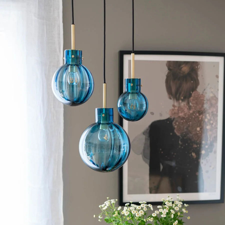 Havblikk krystallkuler - 3 stk