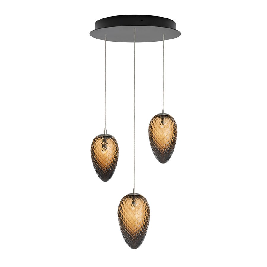 Krystallkongle kongull - 3 stk