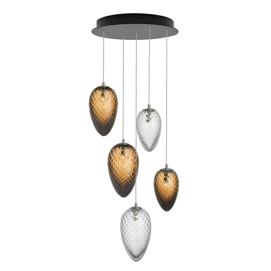 Krystallkongle kongull - 5 stk