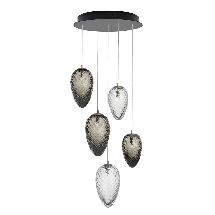 Krystallkongle skogshorn - 5 stk