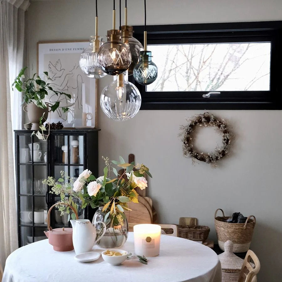 Morgendis krystallkule - 5 stk