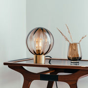 Krystallkule Optikk bordlampe