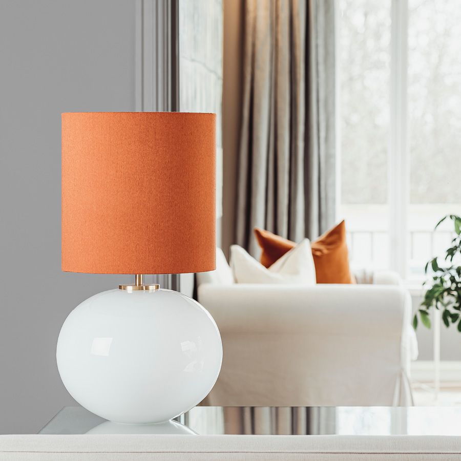 Senja bordlampe - matt hvit