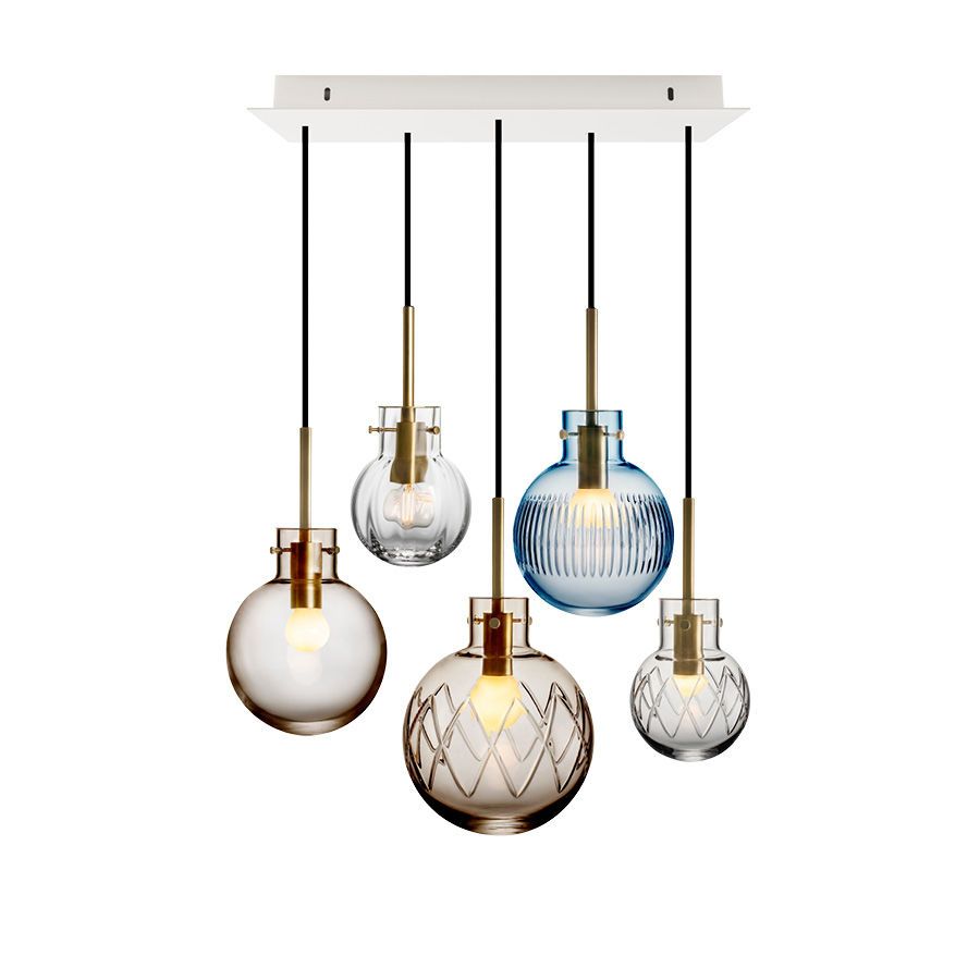 Skjærgård krystallkuler - 5 stk - UTSTILLING