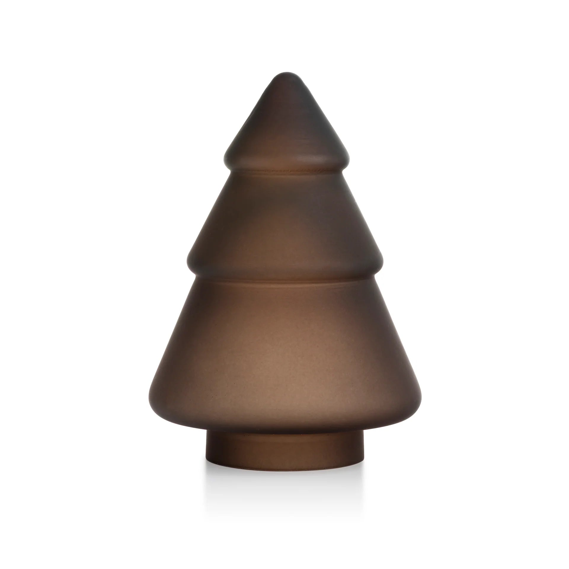 Glasstre frostet kakao 12.7 cm