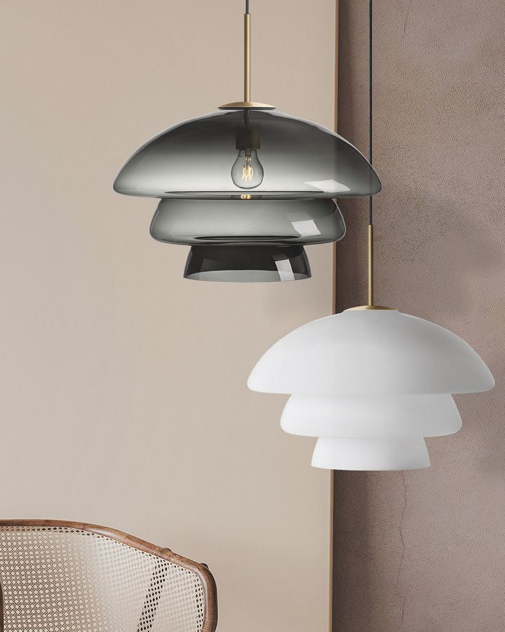 Arkivlampe 4006 i grå og hvit i miljø