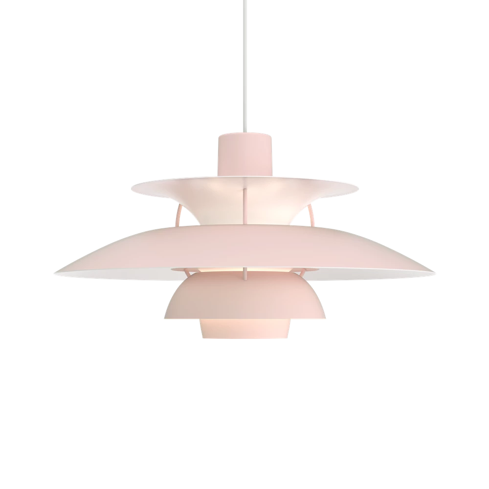 PH 5 pendel - Monochrome Pale Rose - UTSTILLING
