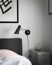 Birdy swing vegglampe