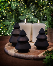 Glasstre frostet kakao 12.7 cm