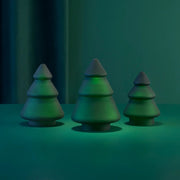 Glasstre frostet grønn 9.8 cm