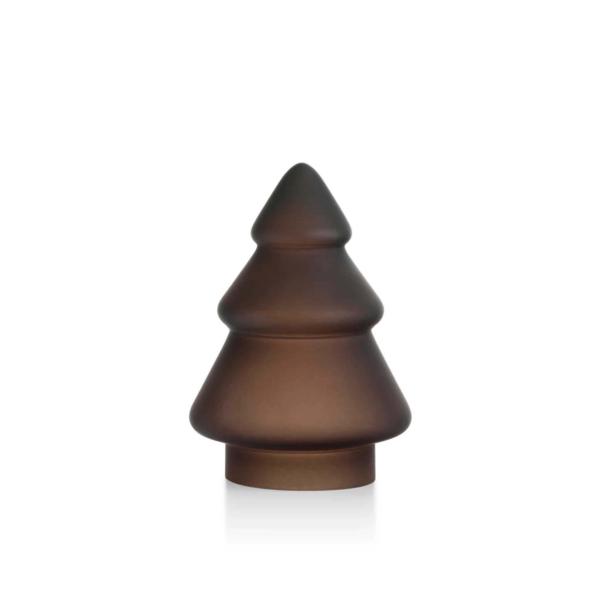 Glasstre frostet kakao 9.8 cm