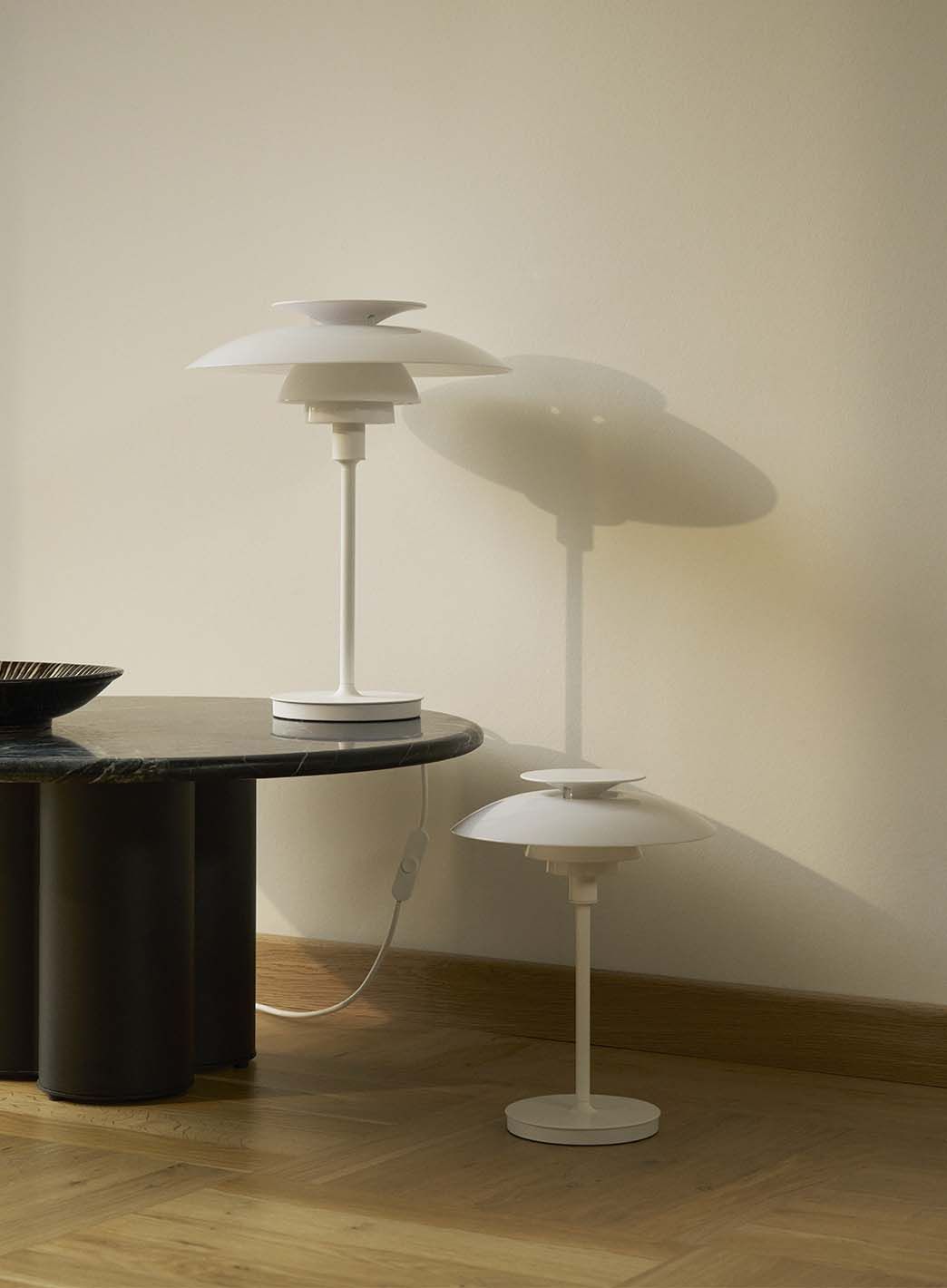 PH 80 Portable Tablelamp White
