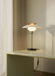 PH 80 Bordlampe hvit/krom