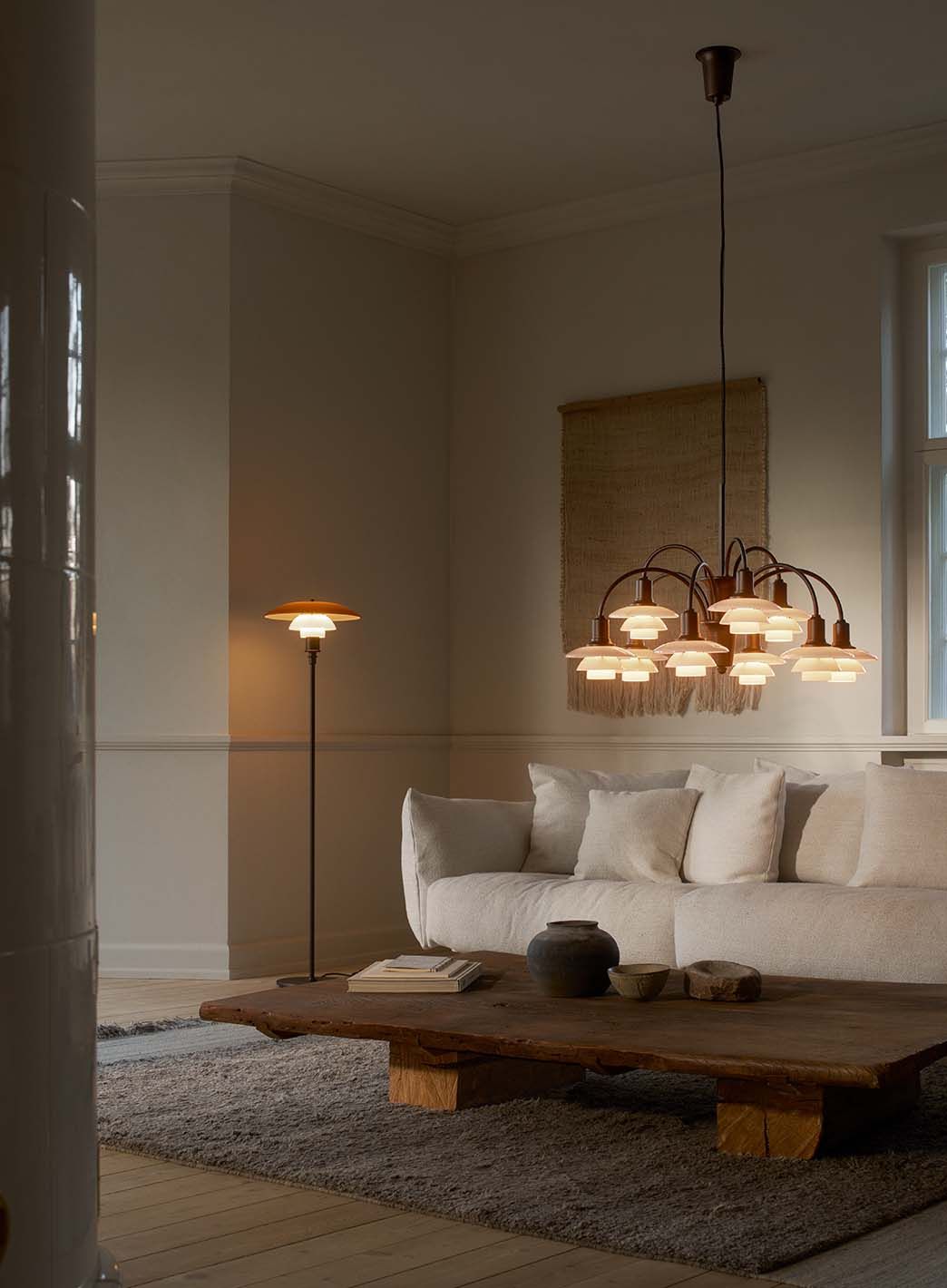 PH 3 1/2 - 2 1/2 Centenary gulvlampe