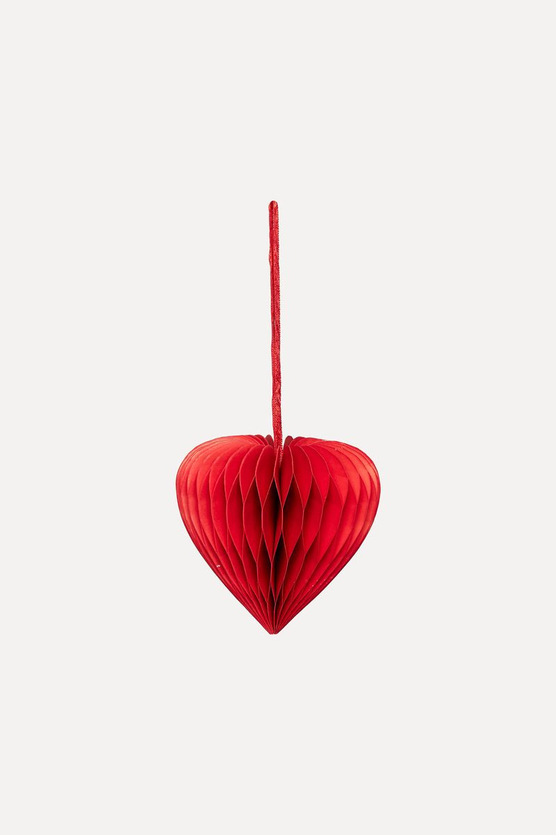 Papirhjerte rød - UND
