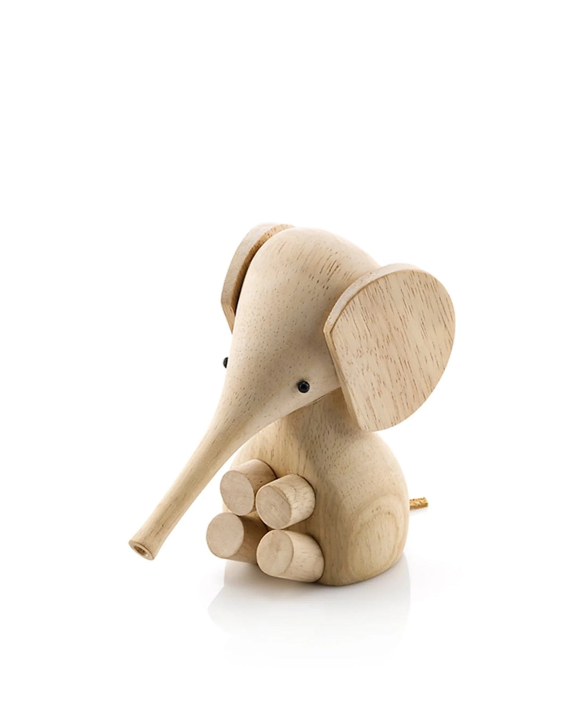 Baby Elephant elefantfigur i gummitre, 11 cm, fra Lucie Kaas