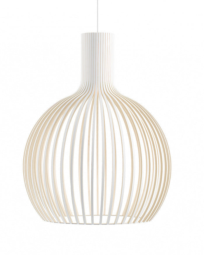 Octo 4240 pendellampe i hvit tre fra Secto Design